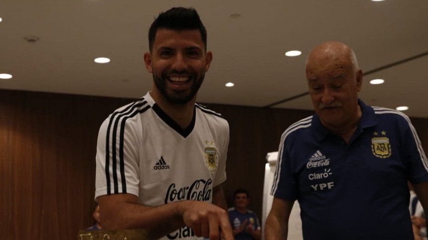 Agüero festejó su cumpleaños en Barcelona