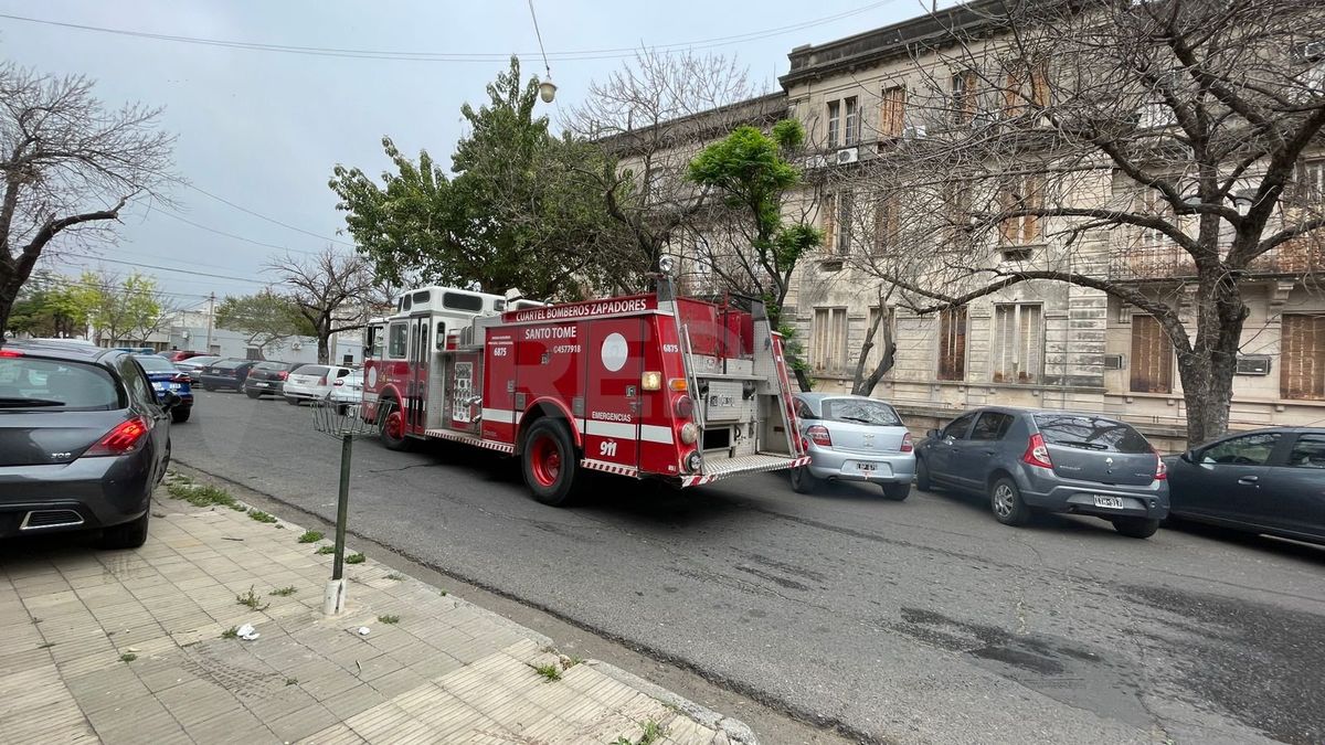Intervinieron los bomberos zapadores. Intervinieron los bomberos zapadores.