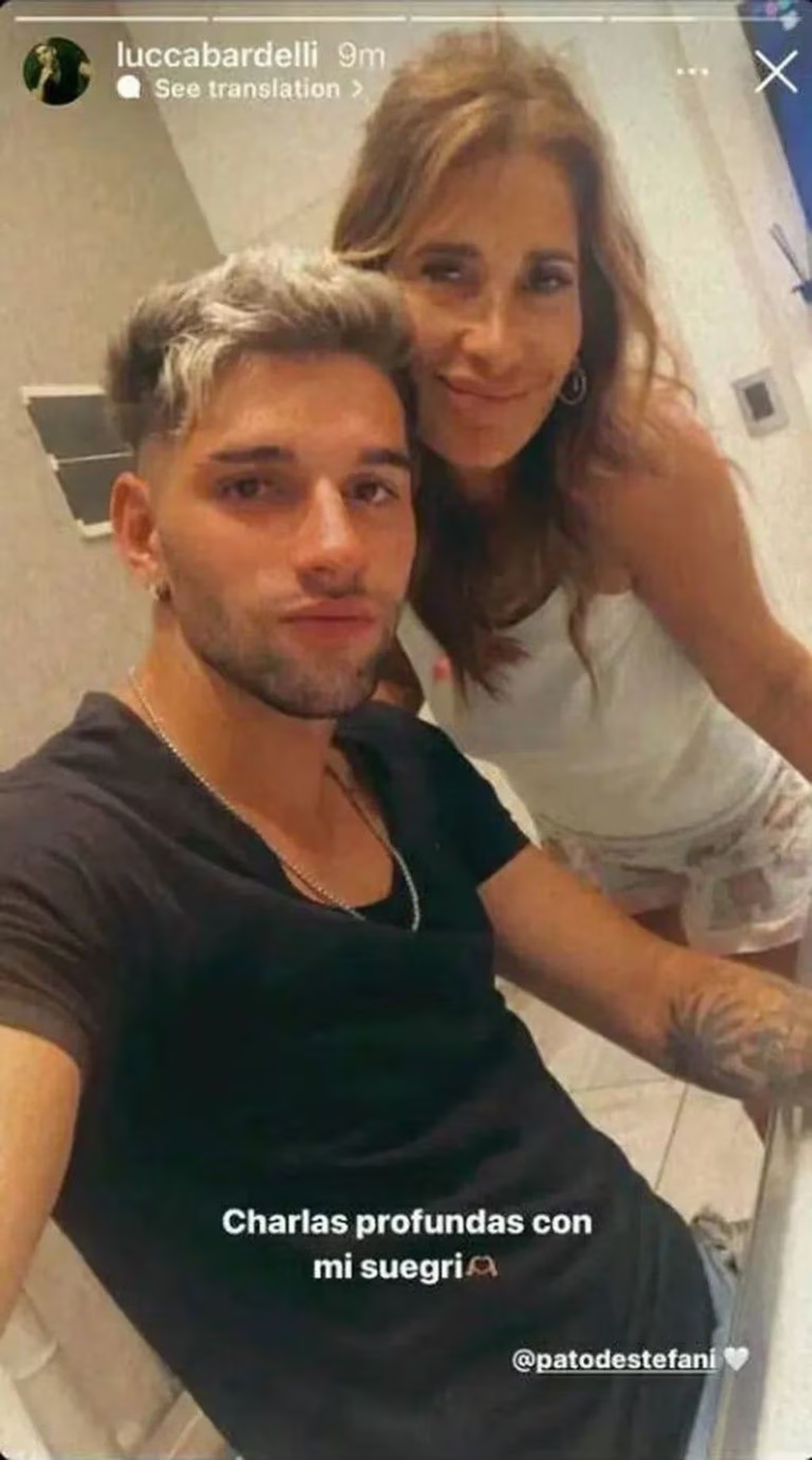 La foto del ex novio de Julieta Poggio con la mamá de la ex Gran Hermano. Foto: Instagram La foto del ex novio de Julieta Poggio con la mamá de la ex Gran Hermano. Foto: Instagram