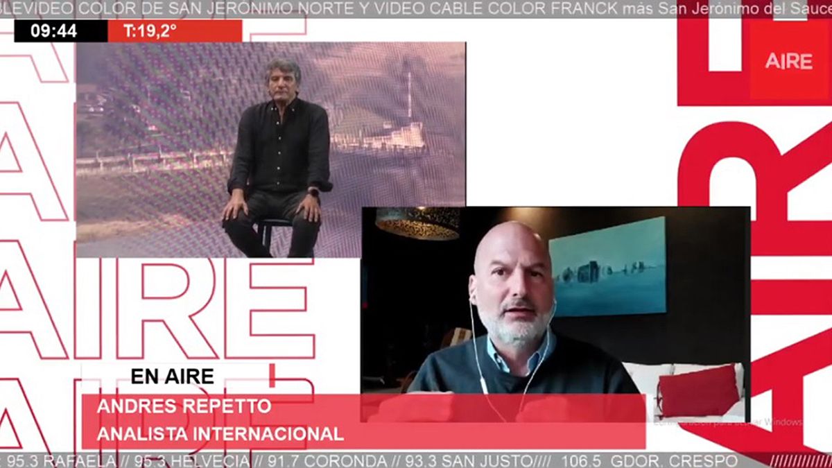 Andrés Repetto analizó la salida de EE.UU. de Afganistán en Ahora Vengo, con Luis Mino.