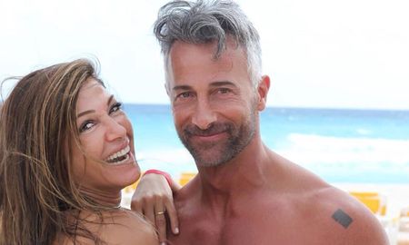 Catherine Fulop junto a su marido Ova Sabatini.&nbsp;