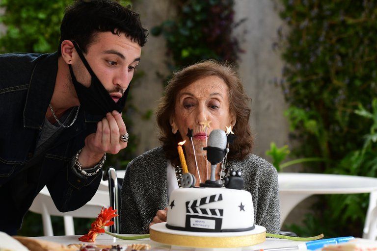 Hilda Bernard cumplió 100 años. (Foto: Teleshow/Maximiliano Luna)