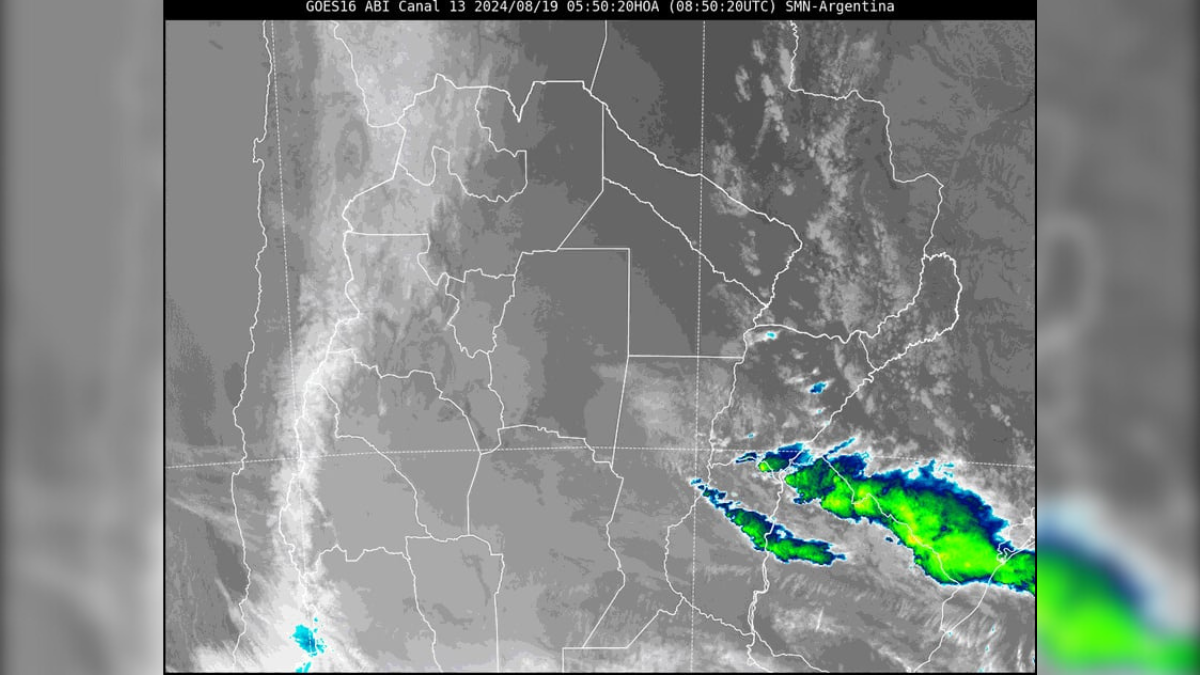 Las lluvias se acercan a Santa Fe y la región. Las lluvias se acercan a Santa Fe y la región.
