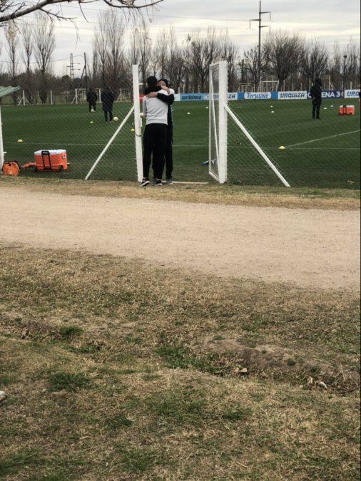 Federico Lértora se despidió de sus compañeros y viaja mañana martes a Santa Fe