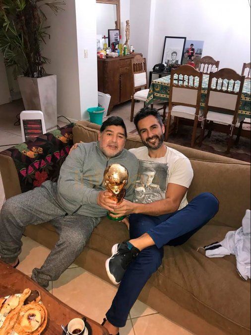 Luque está muy tranquilo.