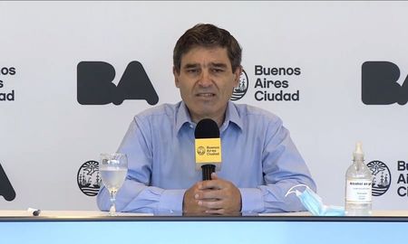 Antes de recomendar una vacuna necesitamos conocer los alcances de la fase 3, dijo el ministro de Salud porteño, Fernán Quirós. Antes de recomendar una vacuna necesitamos conocer los alcances de la fase 3, dijo el ministro de Salud porteño, Fernán Quirós.