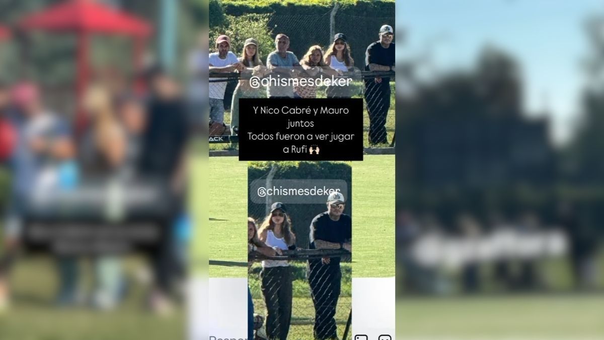 Las parejas se reunieron por el partido de hockey de Rufina. Las parejas se reunieron por el partido de hockey de Rufina.