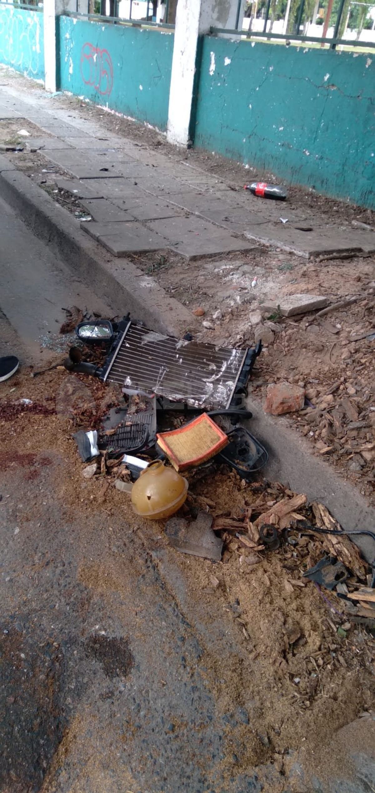 Accidente fatal en costanera