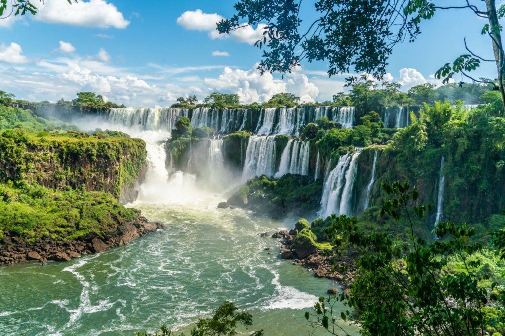 Las Cataratas del Iguazú fueron elegidas como
