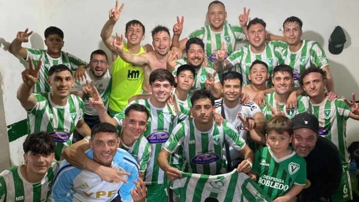 Irigoyense ganó 2-0 a Barrio Oeste y clasificó a semifinales. Foto: La Verde Irigoyense.