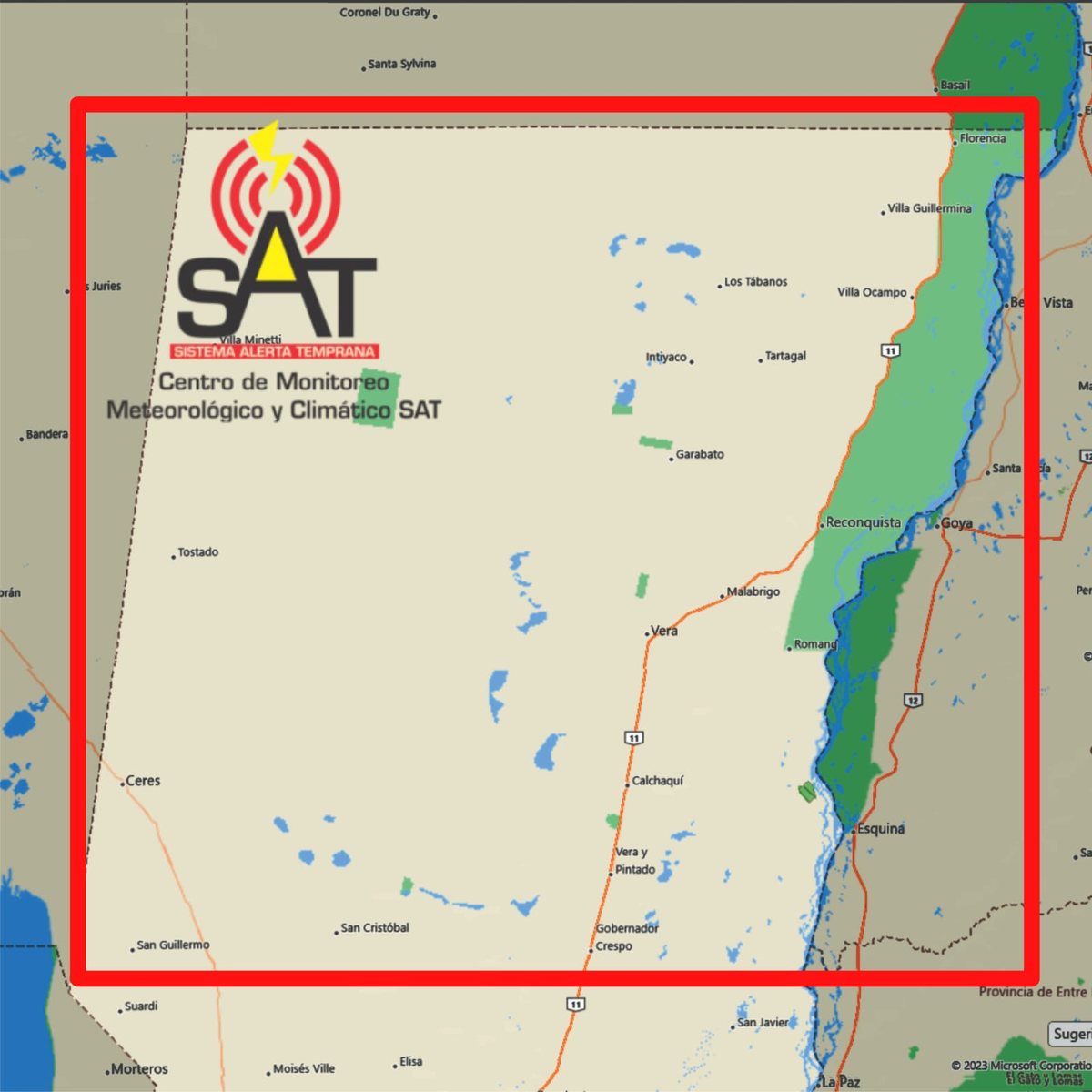 Las localidades del norte provincial incluidas en el aviso meteorológico por tormentas. Las localidades del norte provincial incluidas en el aviso meteorológico por tormentas.