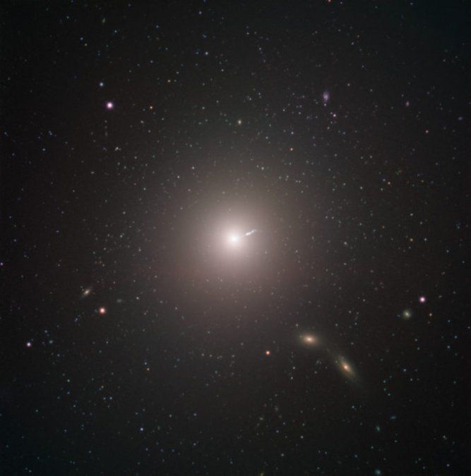 Messier 87 captada por el VLT (Very Large Telescope) de ESO.