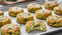 altText(Queso, espinaca y ricota: los bocaditos al horno que se hacen en 25 minutos)}