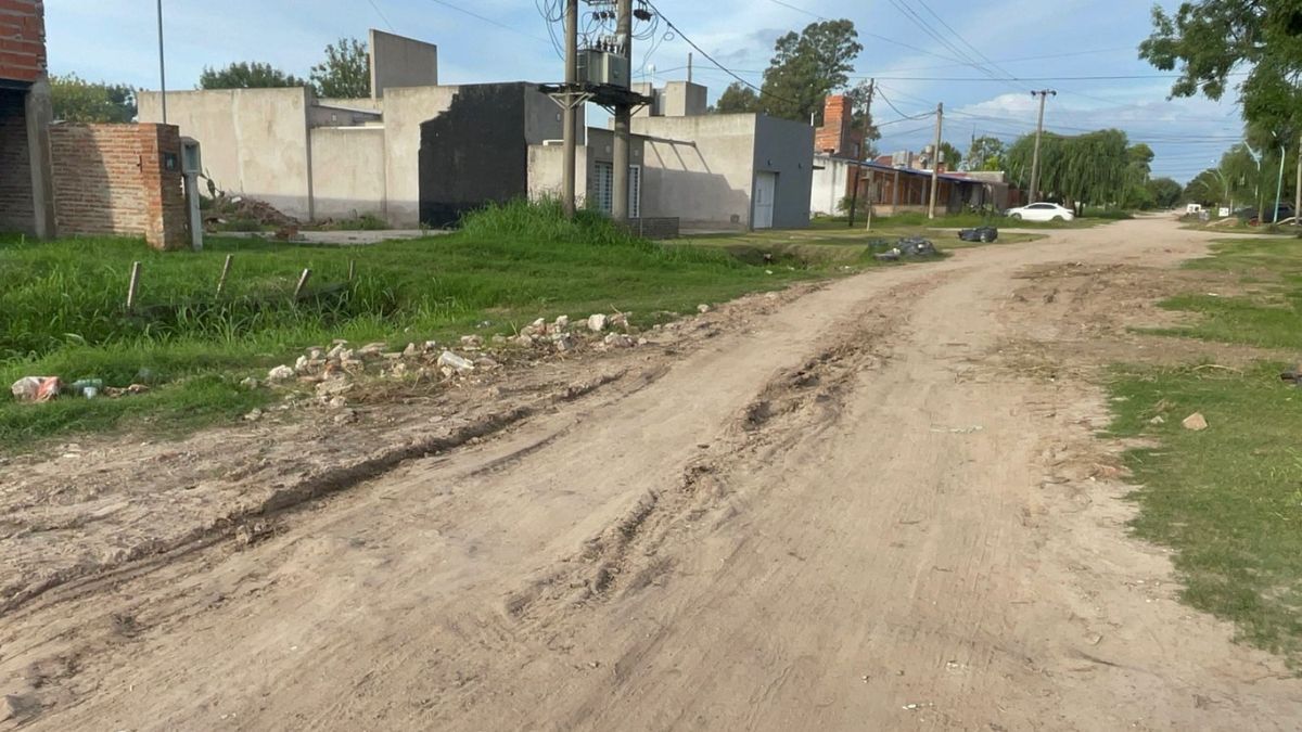 Los vecinos advierten que las calles son intransitables, no solo los días de lluvia.