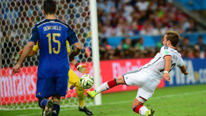 El gol de Mario Götze a Argentina es el 