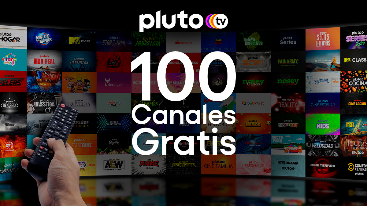 Pluto Tv: Llegó A 100 Canales En Español Y Totalmente Gratis