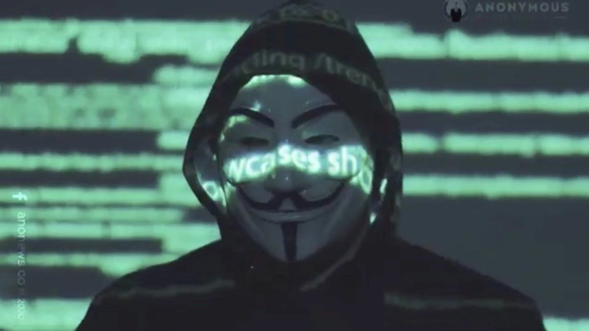 Anonymous revela informacion en medio de protestas en Estados Unidos Foto: Especial
