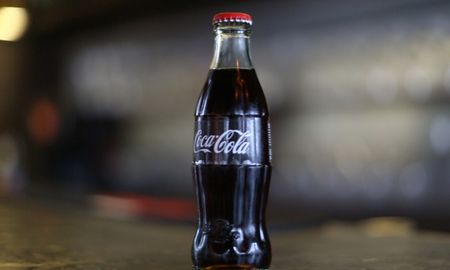 Botella de vidrio de Coca-Cola Botella de vidrio de Coca-Cola