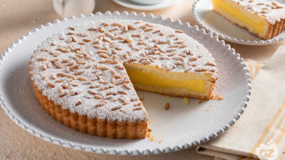 La receta para preparar una torta della nonna auténtica.