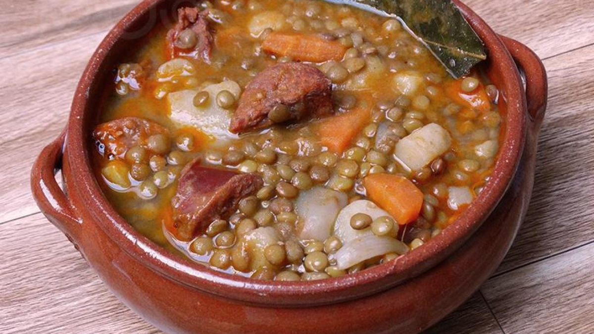 Receta paso a paso del delicioso guiso de lentejas tradicional&nbsp;