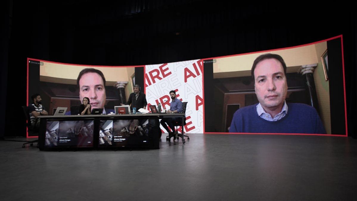 Lisandro Enrico se despegó de los dichos de Peiti este lunes en Ahora Vengo por AIRE.