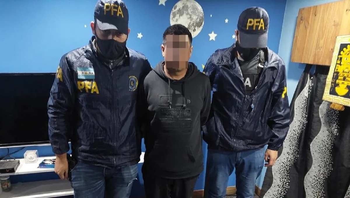 Fabián Millahuel, detenido por realizar filmaciones de abuso sexual infantil