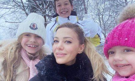 Evangelina Anderson y sus tres hijos: Bastián, Lola y Emma. Evangelina Anderson y sus tres hijos: Bastián, Lola y Emma.
