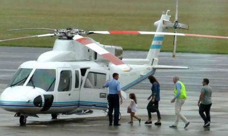 el helicoptero en el que viajaba macri debio aterrizar de emergencia el helicoptero en el que viajaba macri debio aterrizar de emergencia