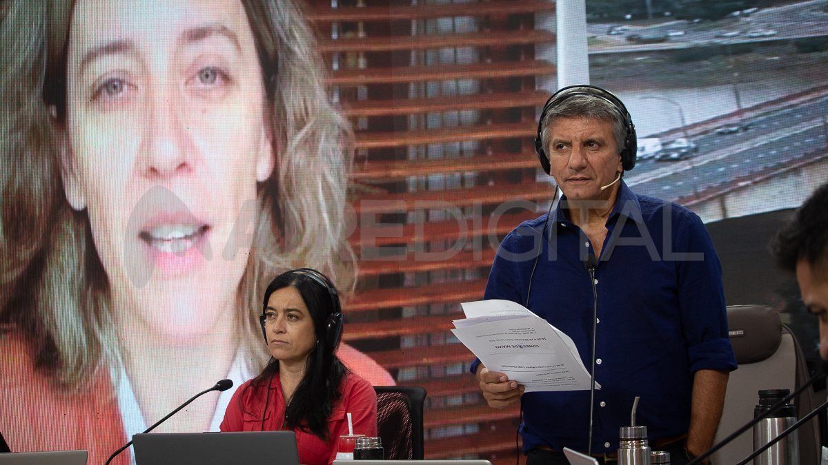 Goyeneche habló con el conductor Luis Mino sobre lo que es el jury en su contra.&nbsp;