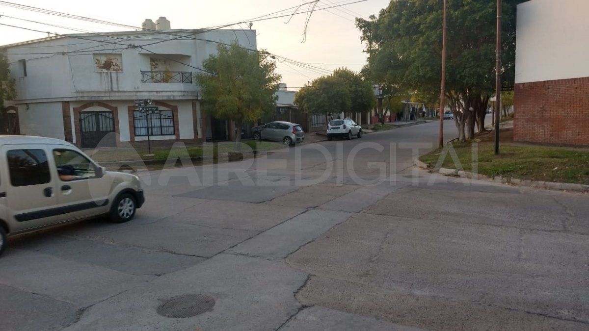 En barrio Los Hornos