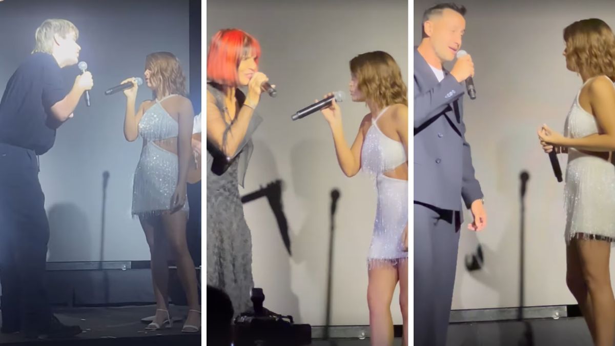Fabiana Cantilo, Benjamín Amadeo y Luciano Pereyra presentes en la fiesta de Muna, hija de Gastón Pauls y Agustina Cherri. Fabiana Cantilo, Benjamín Amadeo y Luciano Pereyra presentes en la fiesta de Muna, hija de Gastón Pauls y Agustina Cherri. 