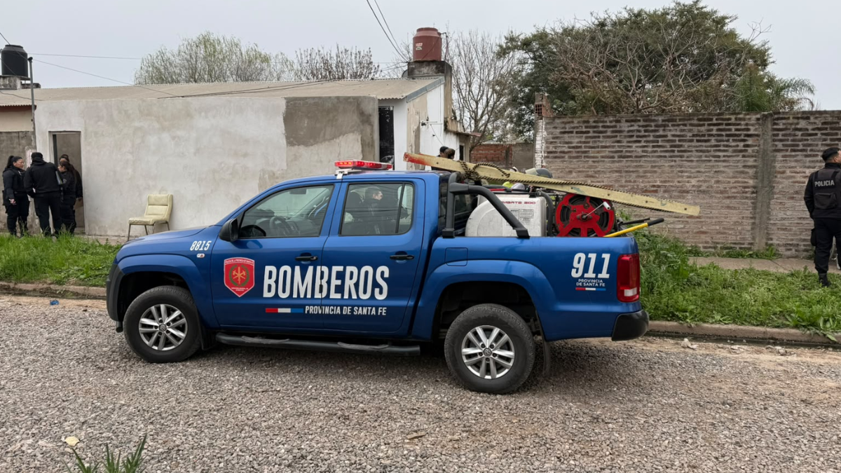 El incendio fue controlado por los Bomberos Zapadores y no dejó víctimas.