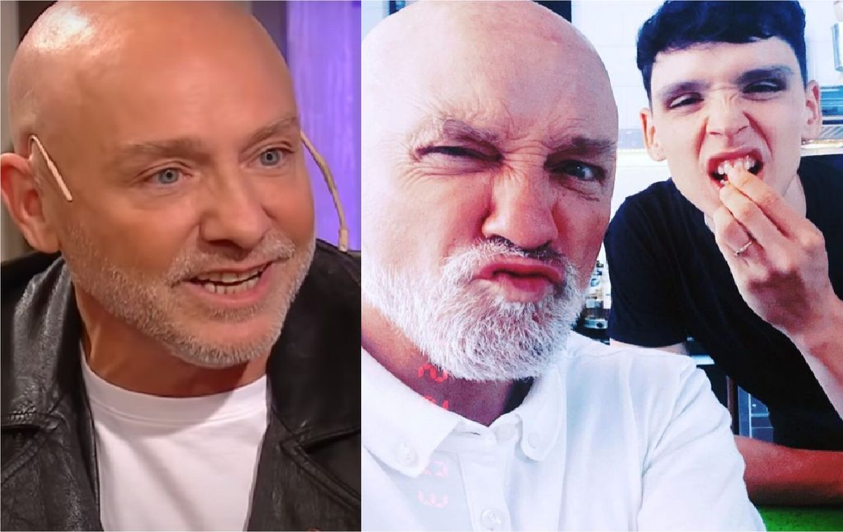 Ronnie Arias y su sobrino