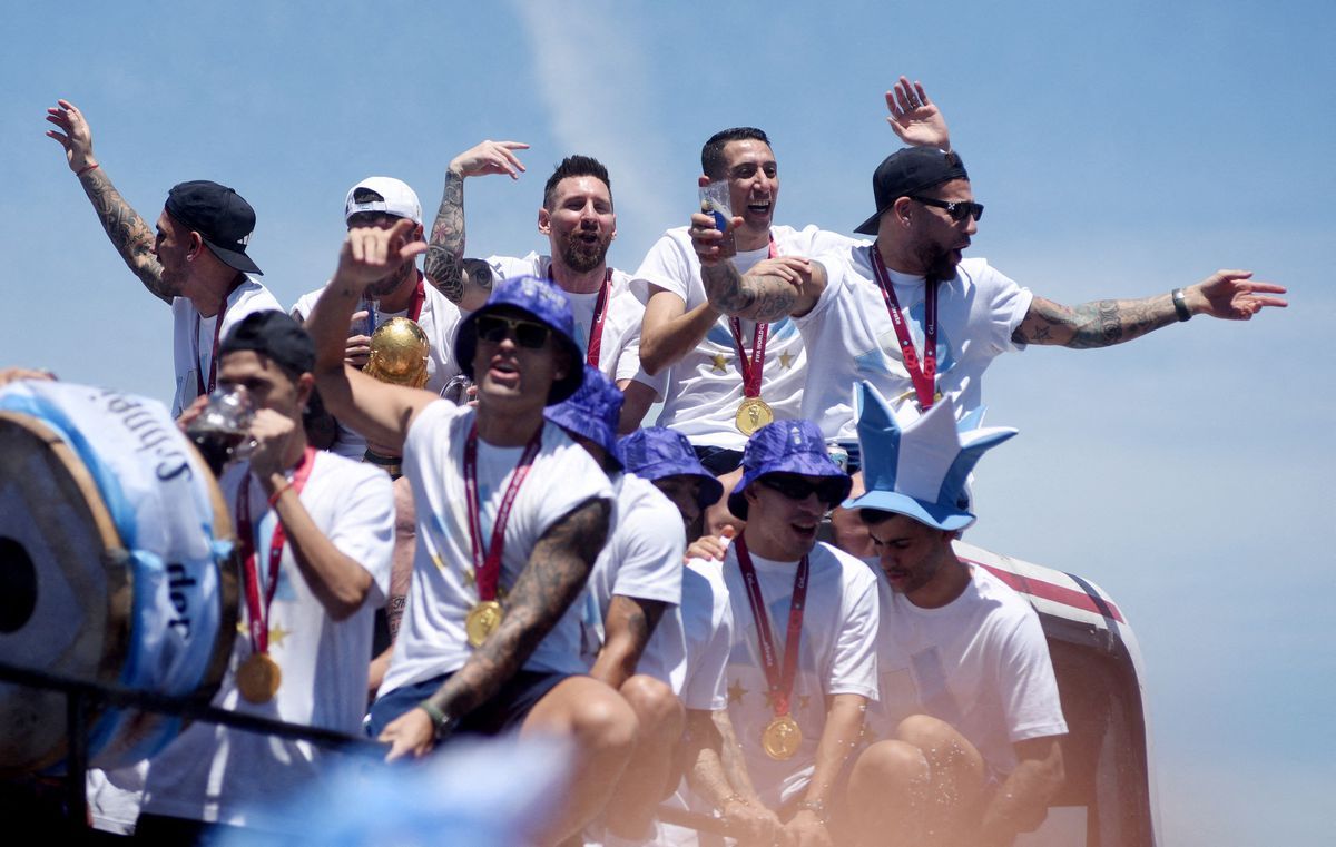 La Selección Argentina celebró la Copa del Mundo junto a cinco millones de personas&nbsp;