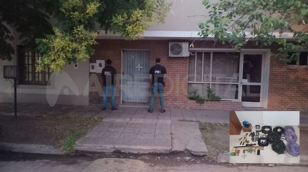 Allanamientos en San Justo: un detenido