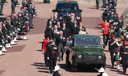 La despedida del príncipe Felipe se realizó este sábado. La despedida del príncipe Felipe se realizó este sábado.