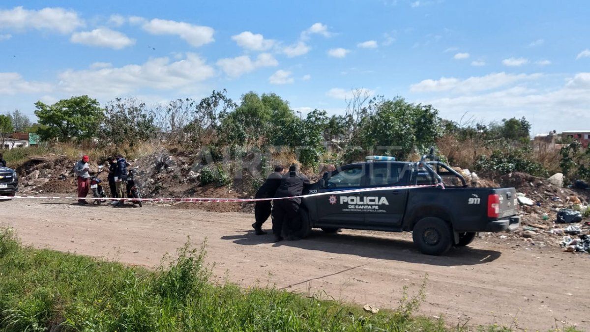 Barrio Liceo Norte: el descampado donde hallaron el cuerpo calcinado d e un indigente