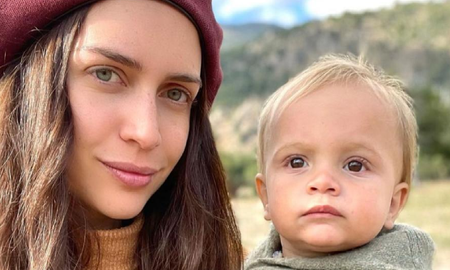Zaira Nara se vistió a tono con su hijo Viggo