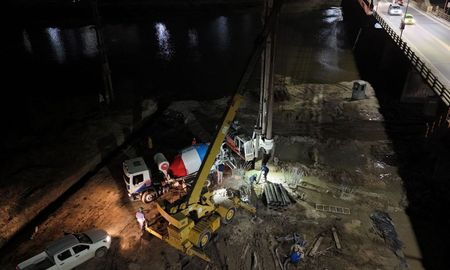 La construcción del nuevo puente Santa Fe - Santo Tomé se posiciona como una de las obras más relevantes de la gestión del gobernador Maximiliano Pullaro La construcción del nuevo puente Santa Fe - Santo Tomé se posiciona como una de las obras más relevantes de la gestión del gobernador Maximiliano Pullaro