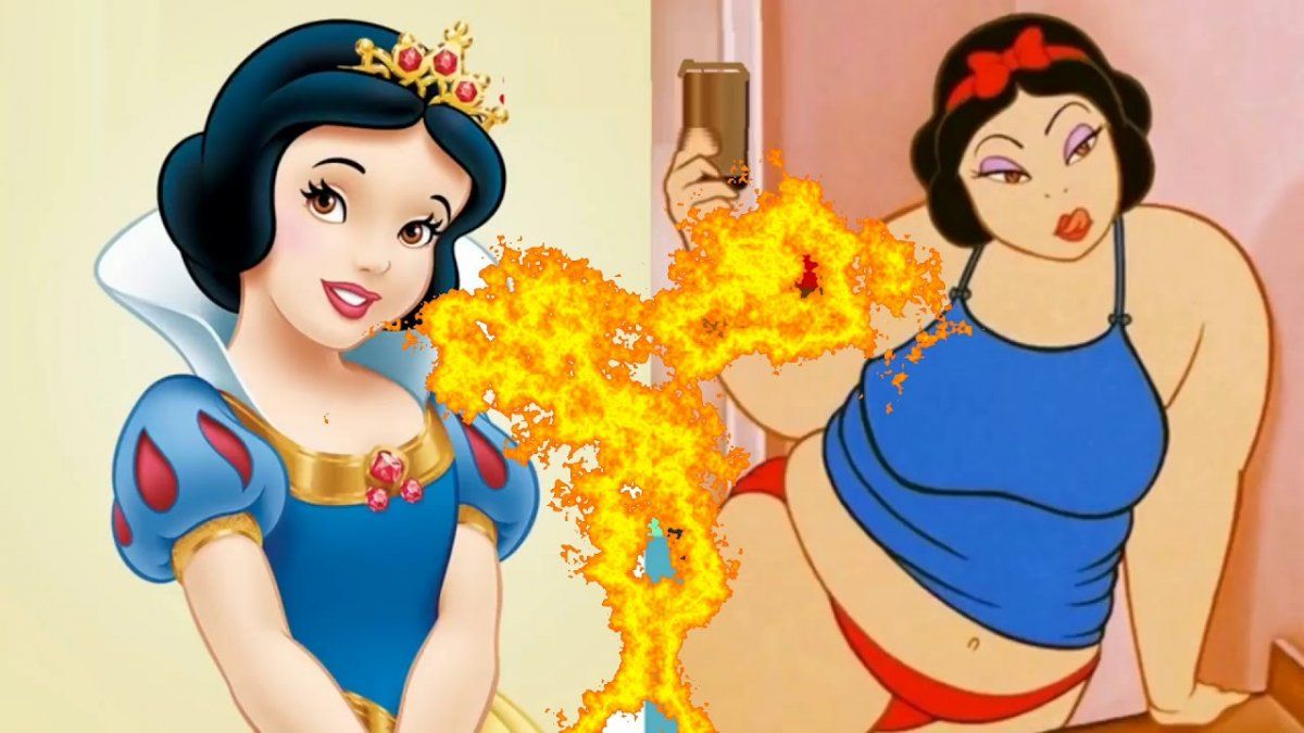 Una artista rediseñó a las princesas de Disney con cuerpos más inclusivos y se volvió viral
