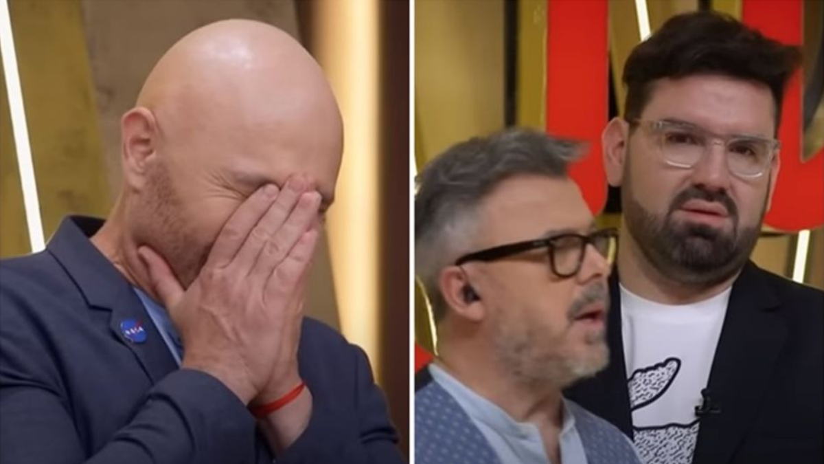 Germán Martitegui y Damián Betular se pelea en pleno programa de MasterChef