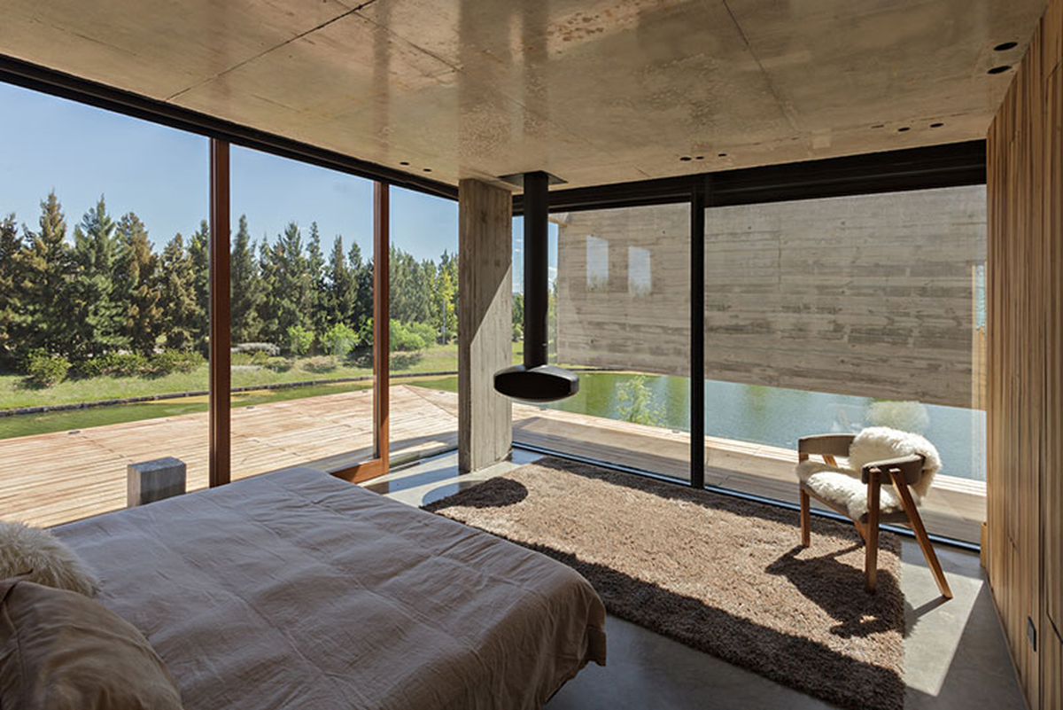 Así es la casa de Hernán Drago.