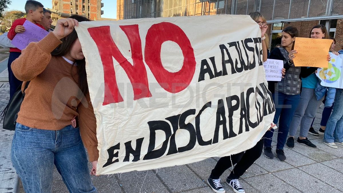 Los prestadores a personas con discapacidad reclaman retrasos de pagos, cuyos honorarios están desactualizados.