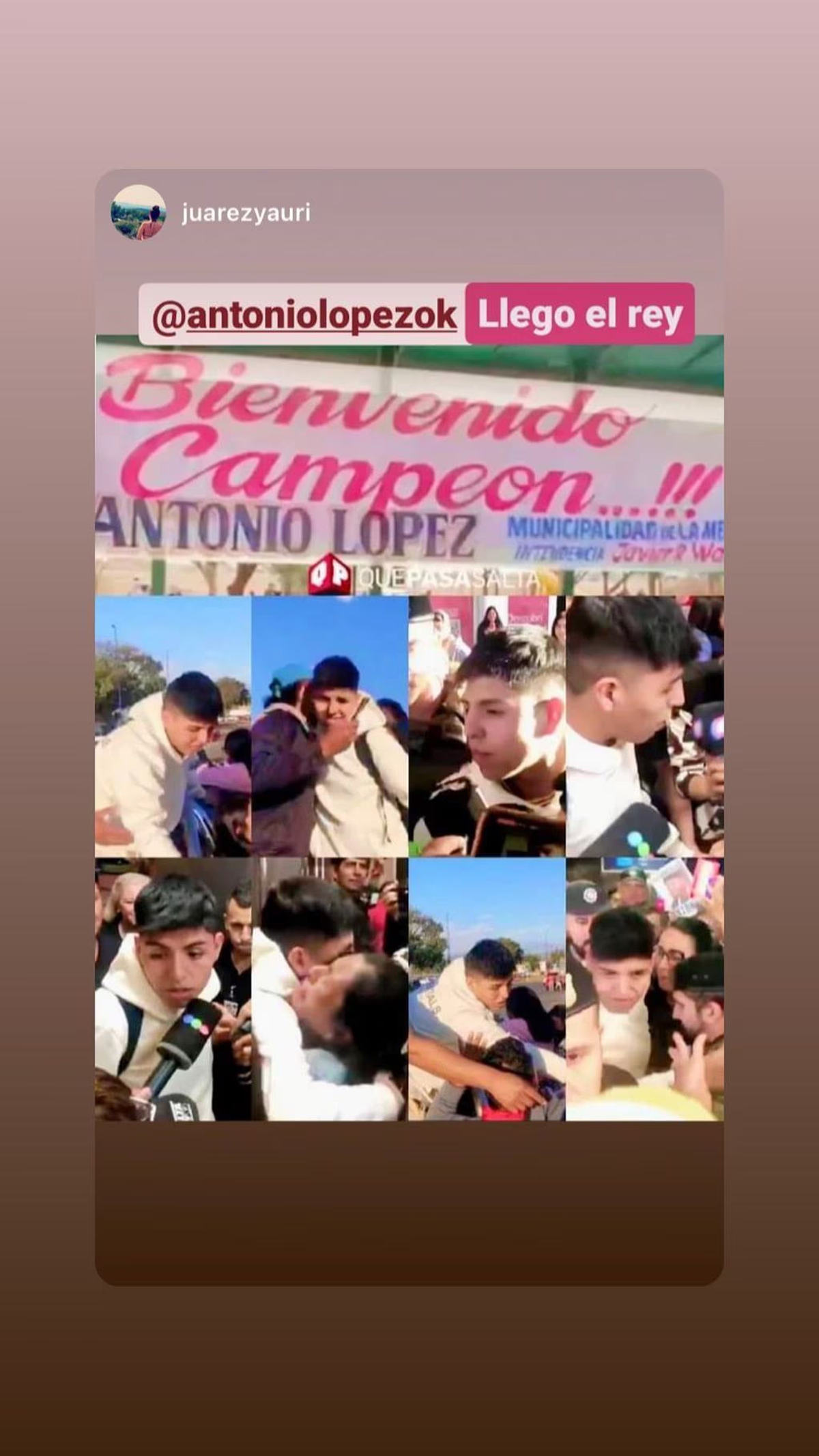 La Municipalidad de La Merced recibió a Antonio López. La Municipalidad de La Merced recibió a Antonio López.