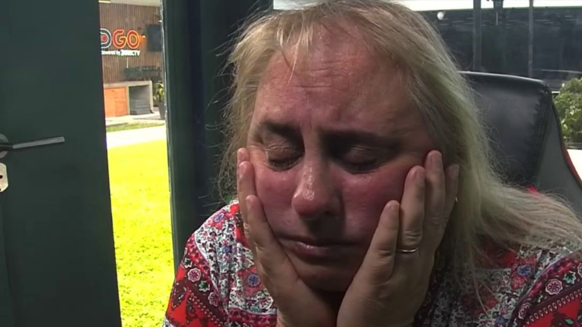 Selva rompió en llanto por el robo de su Virgencita en Gran Hermano.