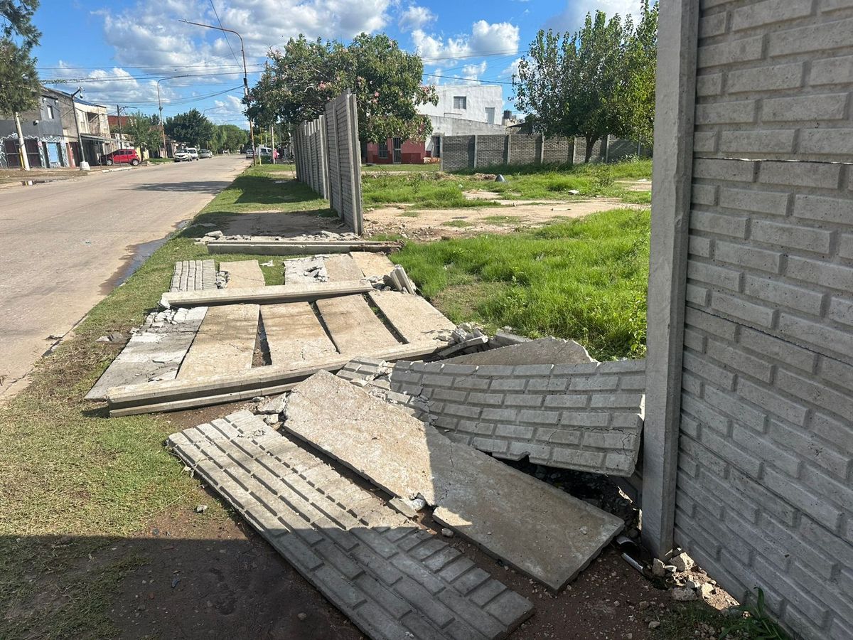 Causaron destrozos para robar en el Club Deportivo Santa Rosa de Lima