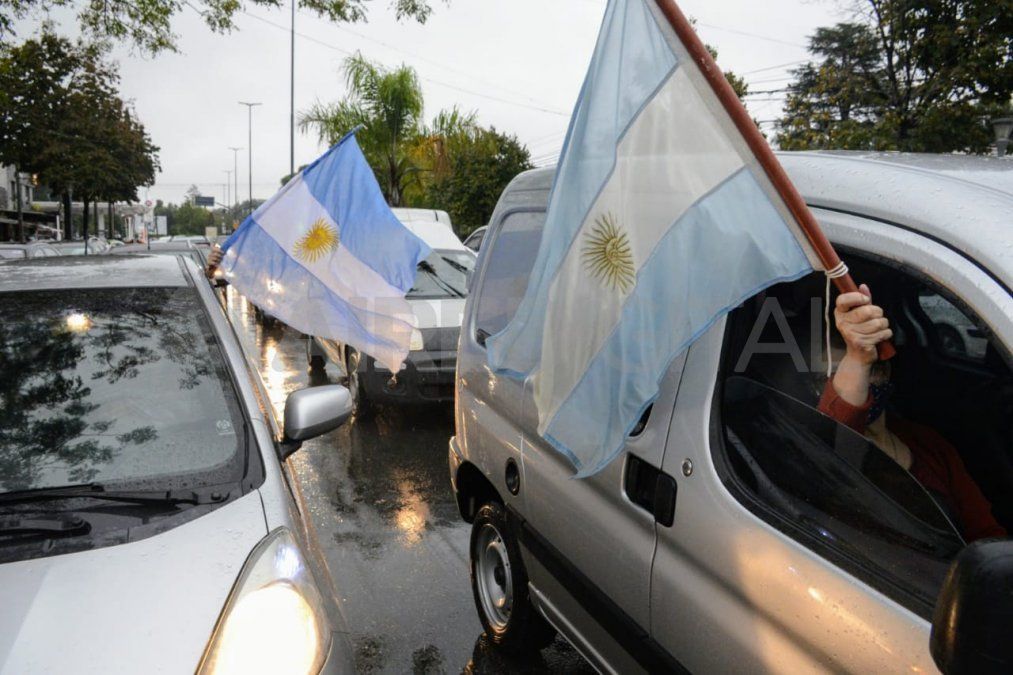 El sábado hubo una multitudinaria manifestación para pedir Justicia y libertad por Diego, el joven que atropelló y mató a dos ladrones.