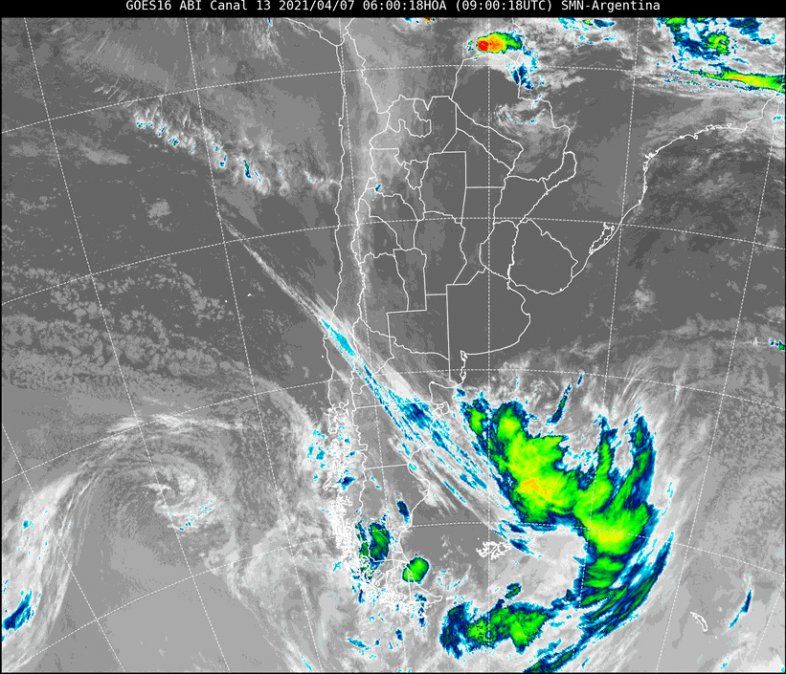 Imagen satelital.