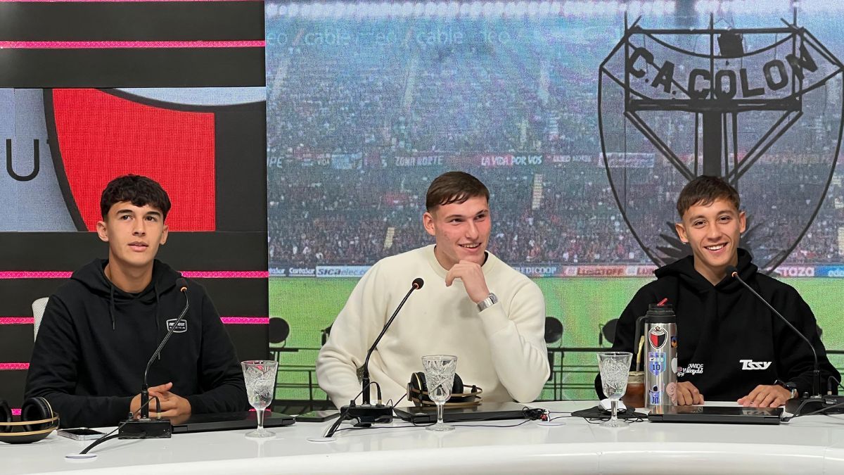 Matías Córdoba, Lucas Cuffia e Iván Barbona. Matías Córdoba, Lucas Cuffia e Iván Barbona.