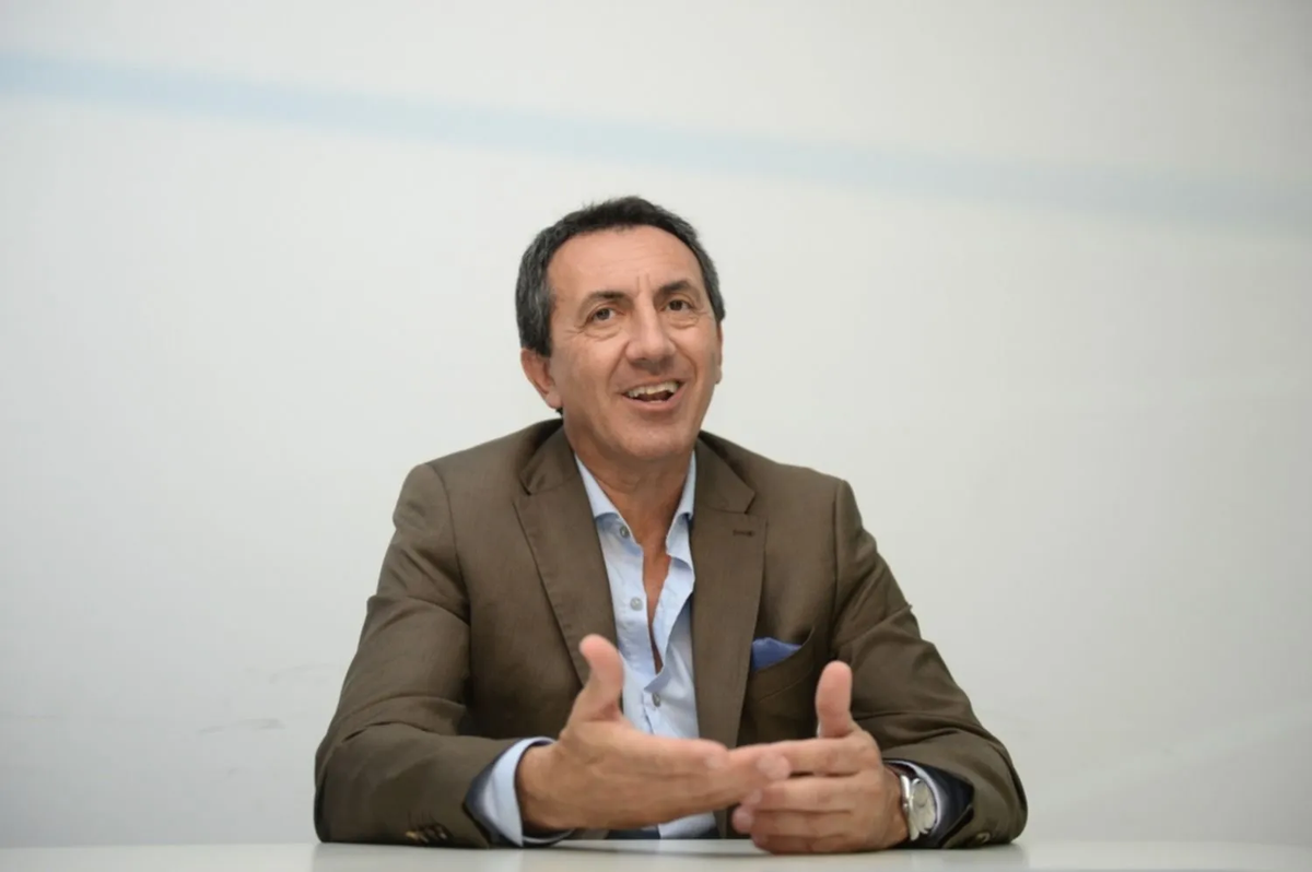 Mariano Cowen, presidente de Gimnasia y Esgrima La Plata. Mariano Cowen, presidente de Gimnasia y Esgrima La Plata.